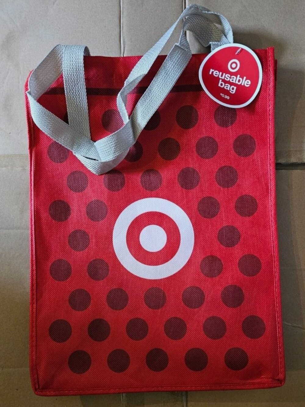 Set of 15, New Reusable Target Shopping Bags, Polyester Washable